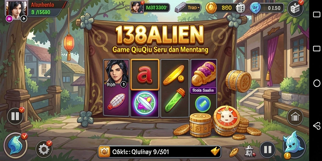 Tampilan gameplay menarik dari 138ALIEN yang seru.