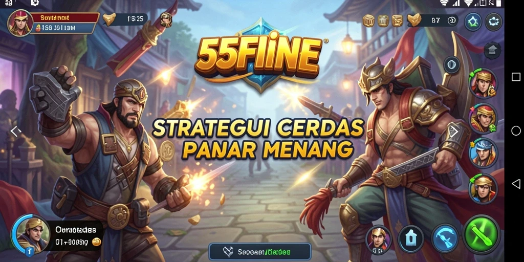 Tampilan gameplay menegangkan di 55FIVE yang menuntut strategi dan taktik.