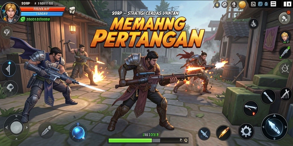 Screenshot gameplay <strong>99RP</strong> menampilkan aksi strategis yang menegangkan.