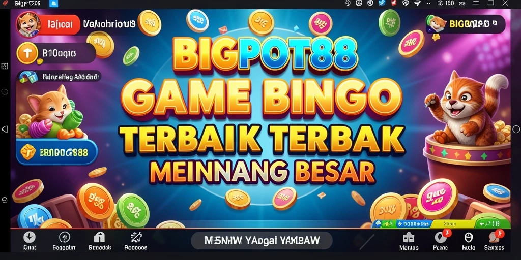 Gameplay seru dari BIGPOT88 menunjukkan momen permainan Bingo.