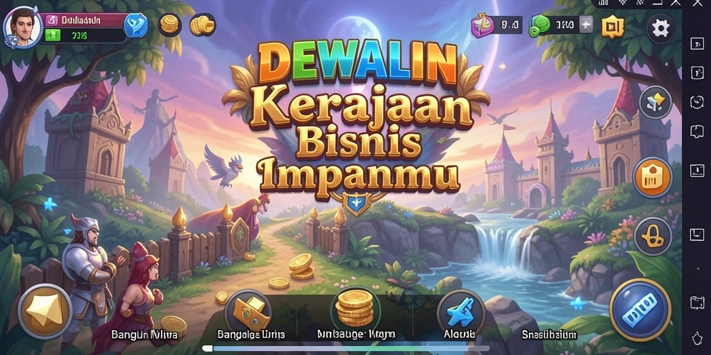 Tampilan gameplay <strong>DEWALIN</strong> yang menarik dan seru bagi penggemar Tycoon.