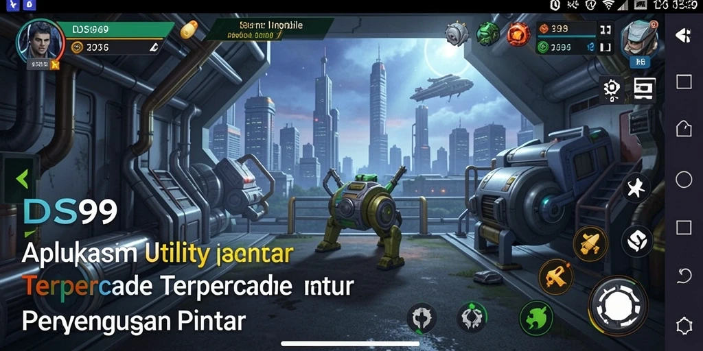 Tampilan antarmuka DS99 yang modern dan intuitif.