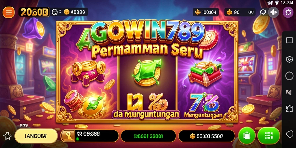 Gameplay menarik GOWIN789 dengan grafis slot yang menawan.
