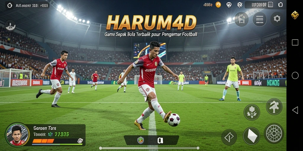 Gameplay kompetitif dan seru dalam HARUM4D yang menarik perhatian.