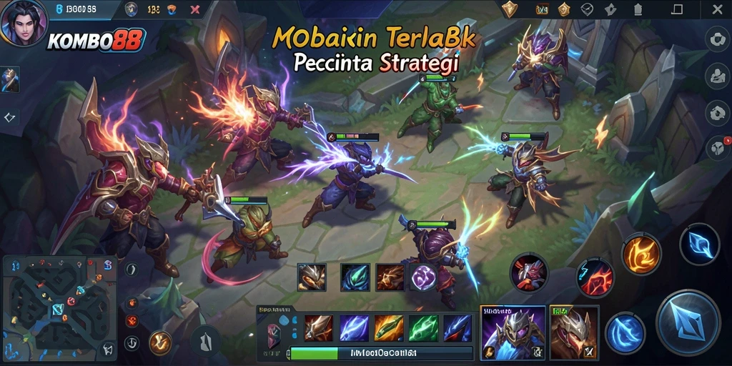Gameplay seru dan kompetitif dalam KOMBO88
