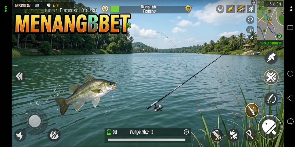 Tangkapan besar dalam game MEMANGBET yang menampilkan pengalaman memancing nyata.