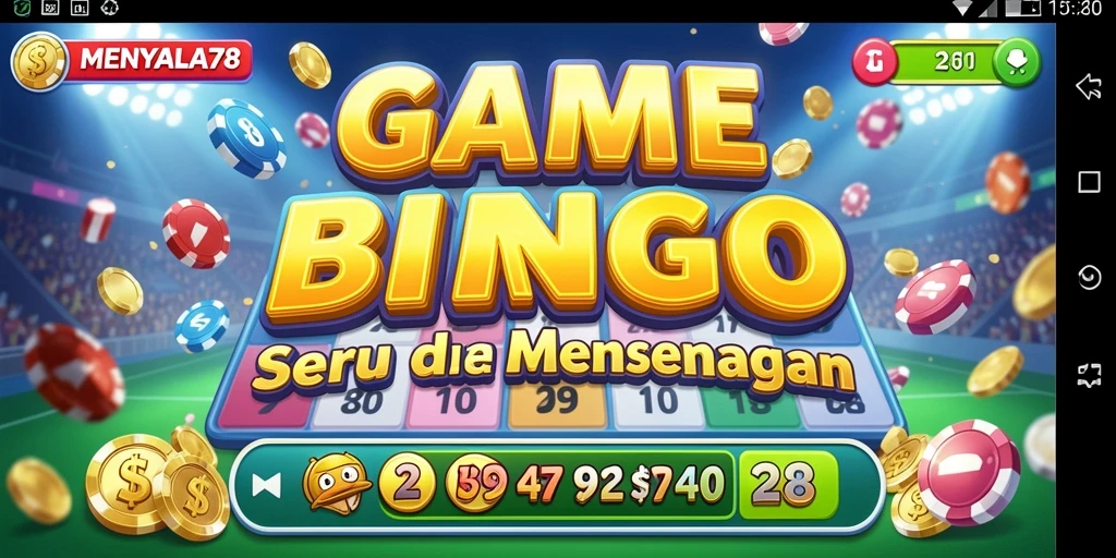 Tampilan gameplay MENYALA78 yang menarik dan seru.