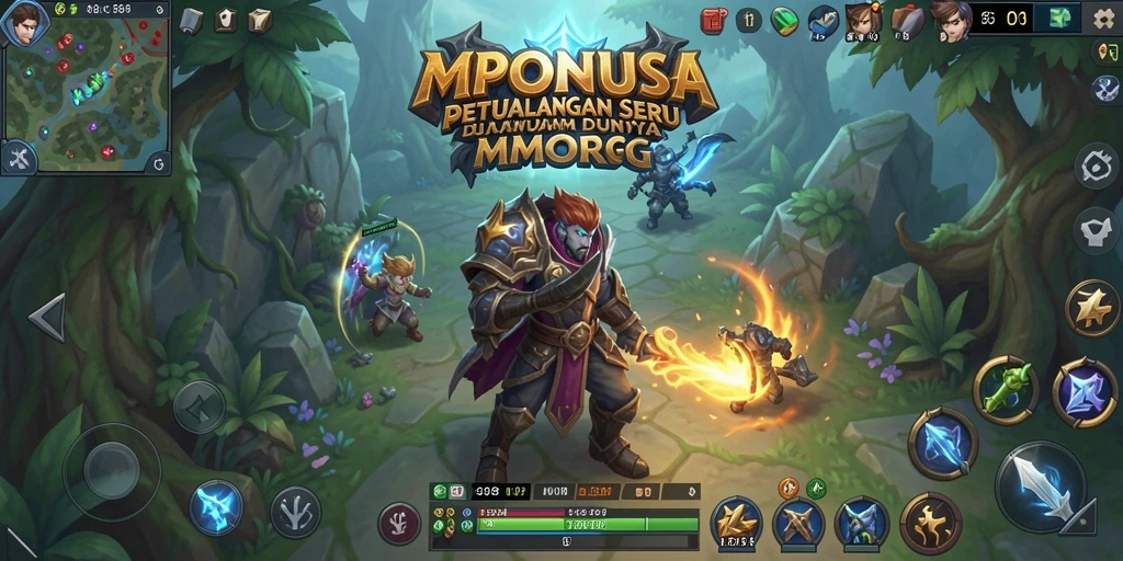 Gameplay seru di MPONUSA dengan petualangan yang menakjubkan.