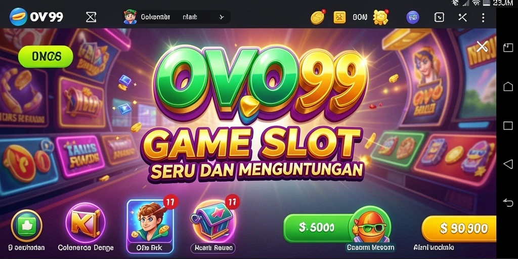 Tampilan menarik dari gameplay OVO99 yang mengasyikkan.