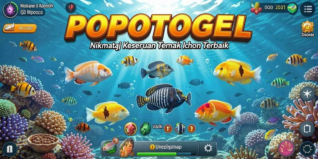 Gameplay seru menembak ikan di lautan dalam.