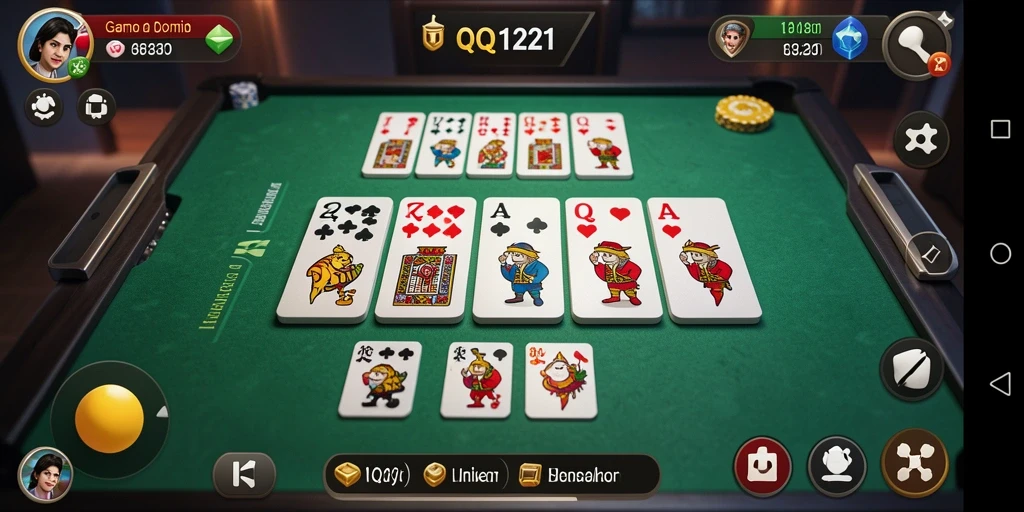 Gameplay menarik dan seru dalam QQ1221
