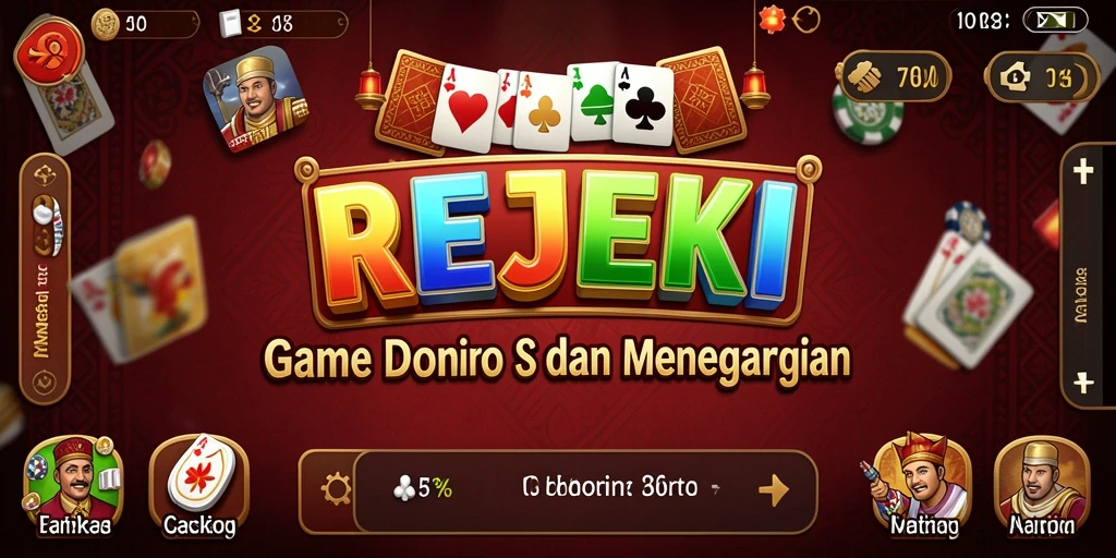 Tampilan gameplay REJEKI yang seru dan menegangkan.